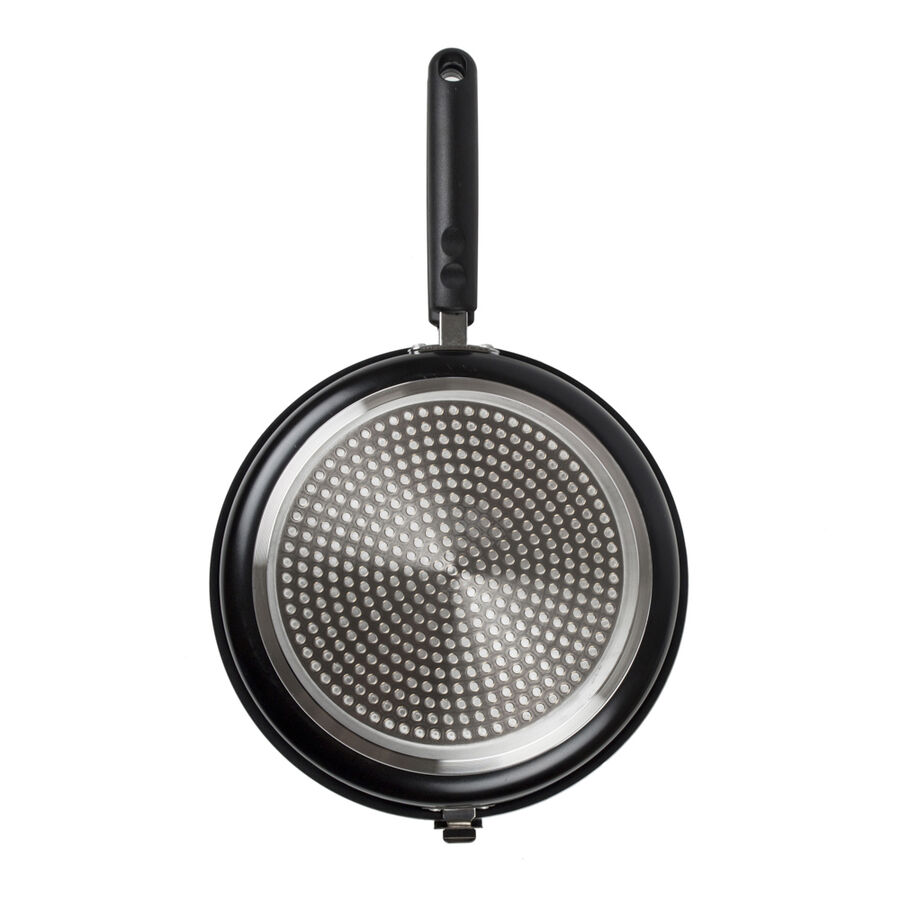 Sart&eacute;n doble de tortilla de metal Gastro Fun 26cm
