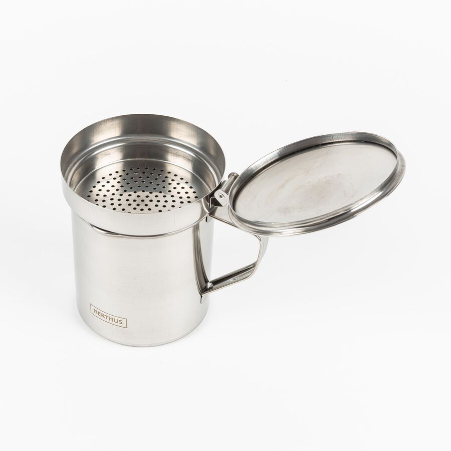 Contenedor para aceite con filtro de acero inoxidable 900ml