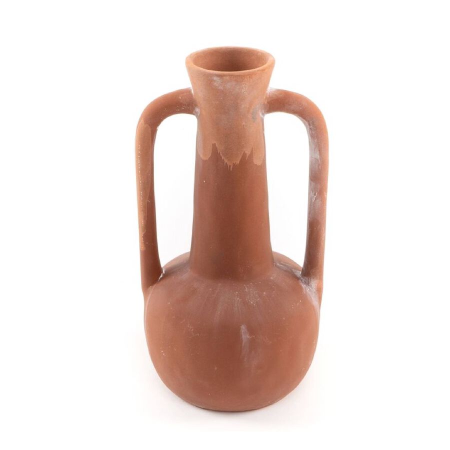 Jarrón de cerámica terracota 11x11x20cm
