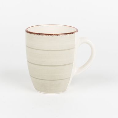 Taza beige de gres Vita 35cl