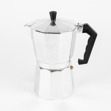 Cafetera 12 tazas de aluminio Bolonia