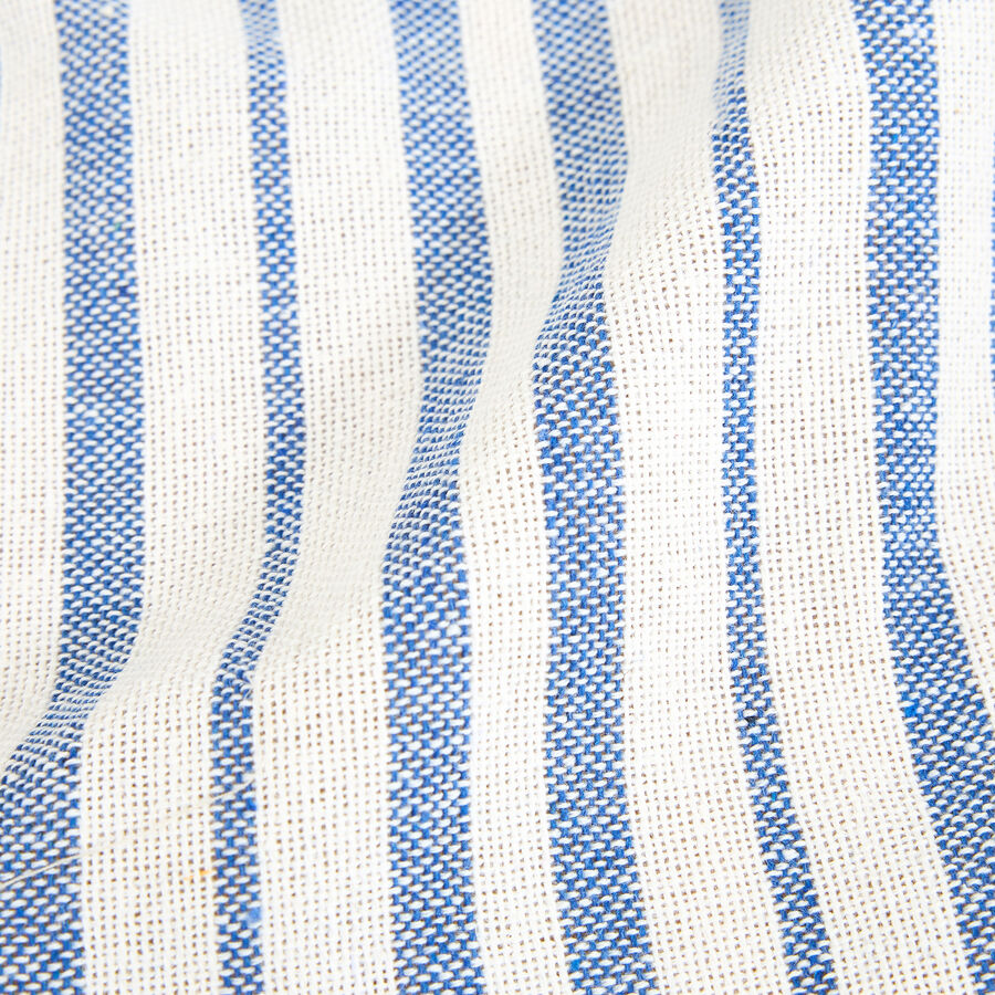 Camino de mesa de algodón rayas finas Maya 45x140cm
