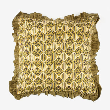 Funda de cojín de algodón inca Mia 50x50cm Clau&Chloe