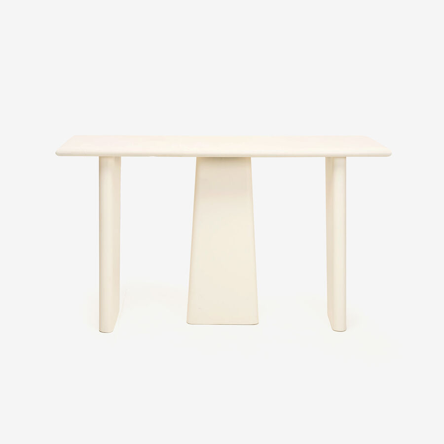 Consola de madera de mango Moscú 130x40x75cm Clau&Chloe