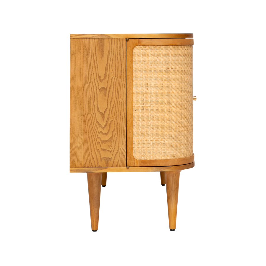 Aparador de ratán Baltimore 150x45x75cm