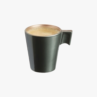 Taza de vidrio verde Flashy 8cl