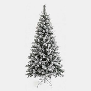 &Aacute;rbol de Navidad nevado 210cm