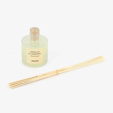 Ambientador en mikado de vainilla y caramelo 100ml Casa Viva