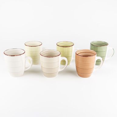 Taza de cerámica Nature 36cl varios colores
