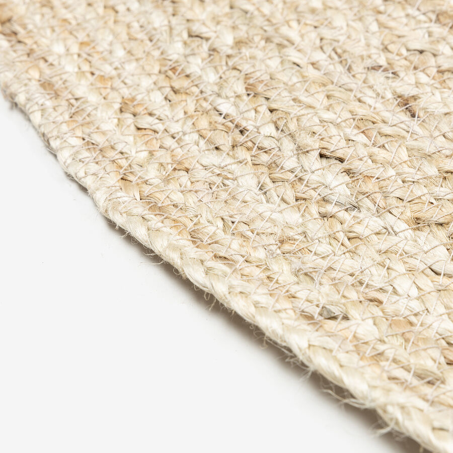Alfombra de yute natural &Oslash;90cm
