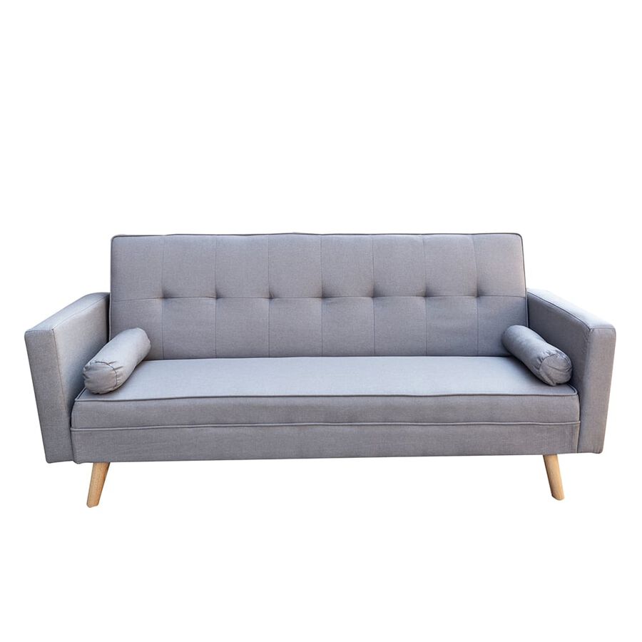 Sofá cama gris Roma 188x78x85cm