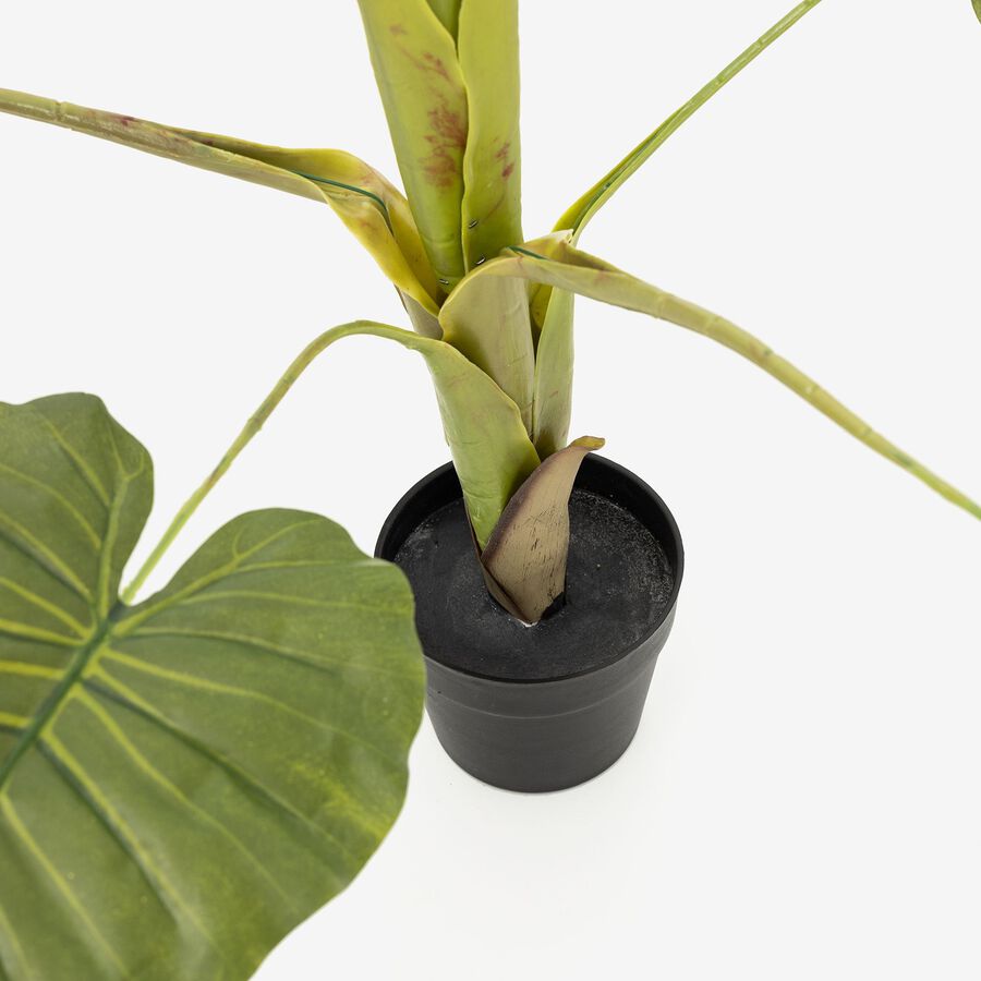 Alocasia artificial en maceta 110cm