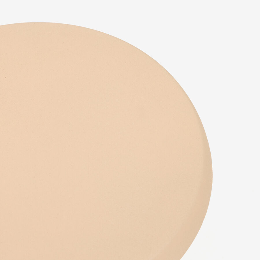 Mesa auxiliar de acero Varmo Ø30x47cm Clau&Chloe