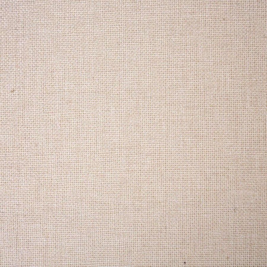 Silla de comedor blanca de lino Huno 
