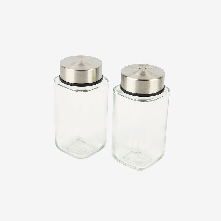 Set de 4 piezas aceitera/vinagrera de cristal 270ml