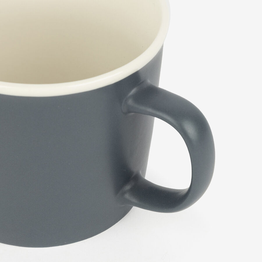 Mug de porcelana azul Natural 38cl