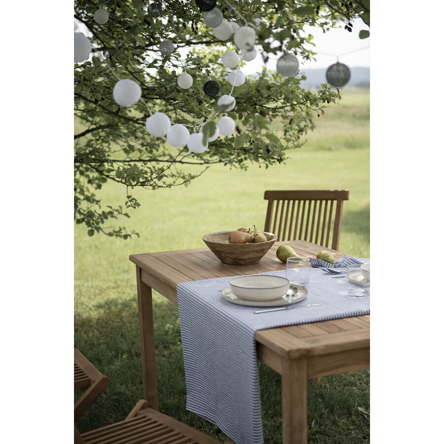 Mesa de jard&iacute;n de madera de teca Azores 140x80cm