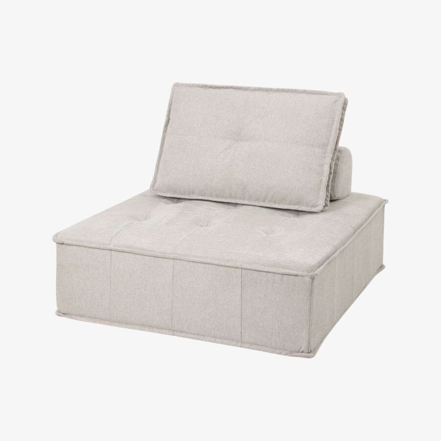Sofá modular/butaca de algodón Hugo 100x110x82cm