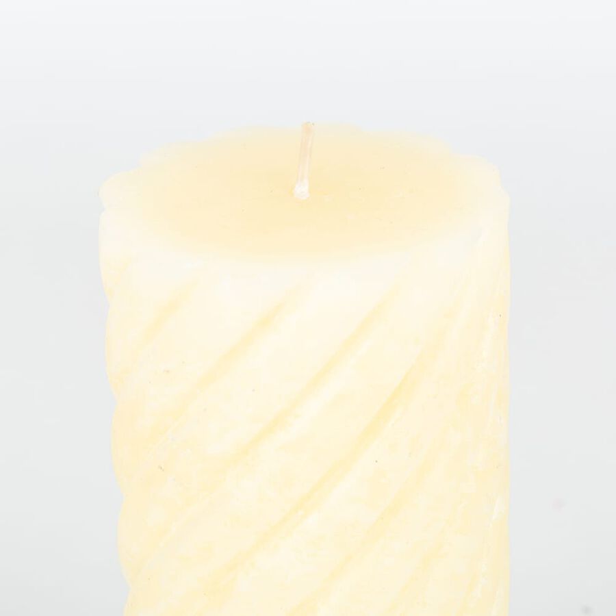 Vela Ivory Rustic 14x6cm