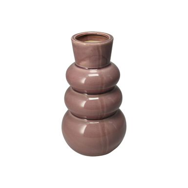 Jarrón rosa Adao Ø16x29cm