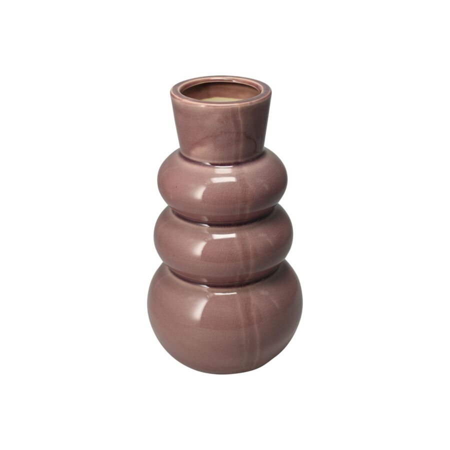 Jarrón rosa Adao Ø16x29cm