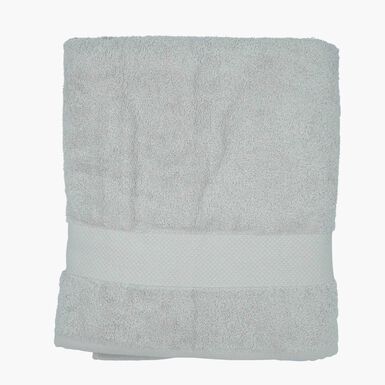 Toalla de ba&ntilde;o de algod&oacute;n 100% gris Armon&iacute;a 100x150cm - 500 g/m&sup2;