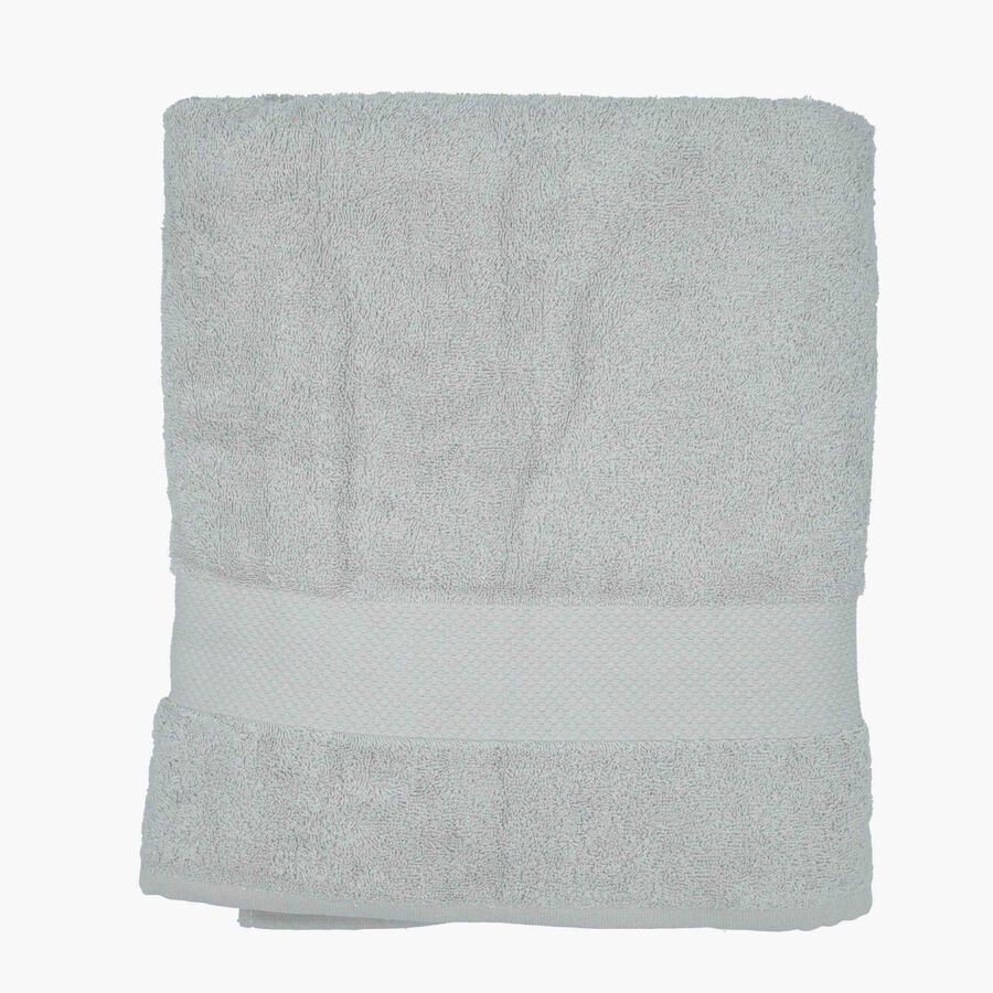 Toalla de ba&ntilde;o de algod&oacute;n 100% gris Armon&iacute;a 100x150cm - 500 g/m&sup2;