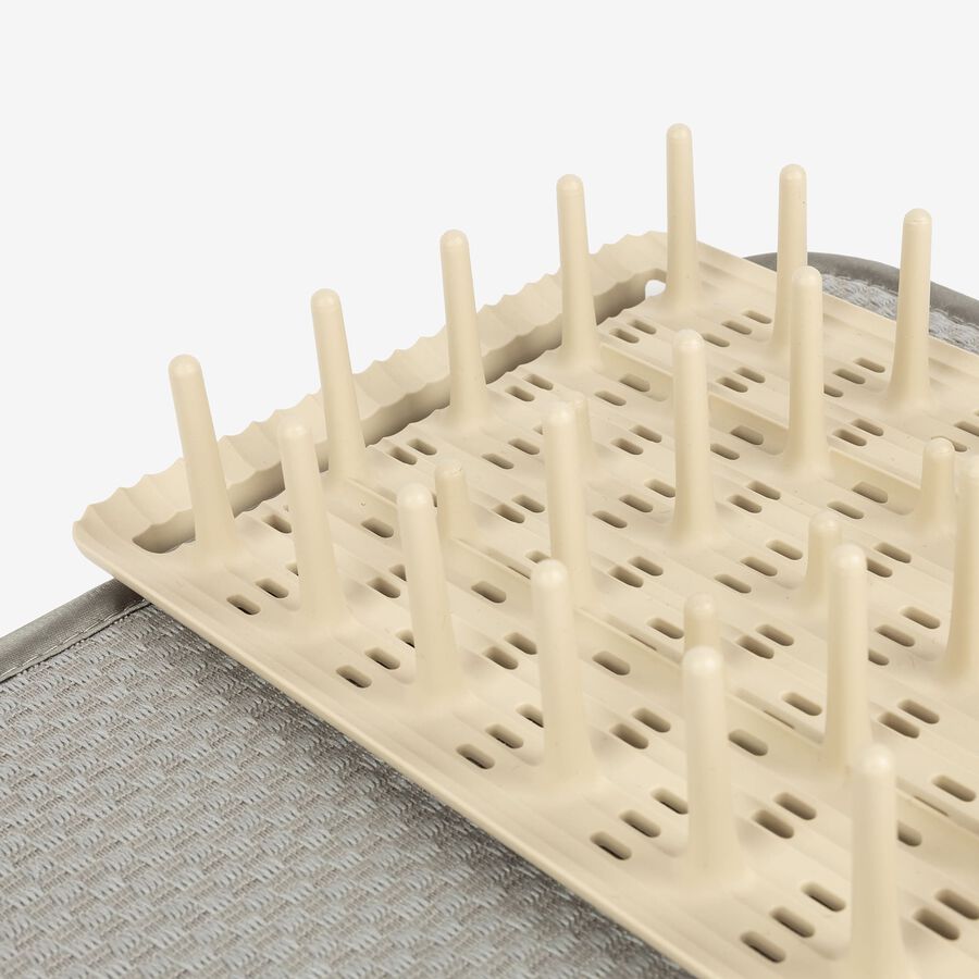 Escurreplatos con tapete gris Dry&Safe - Guzzini