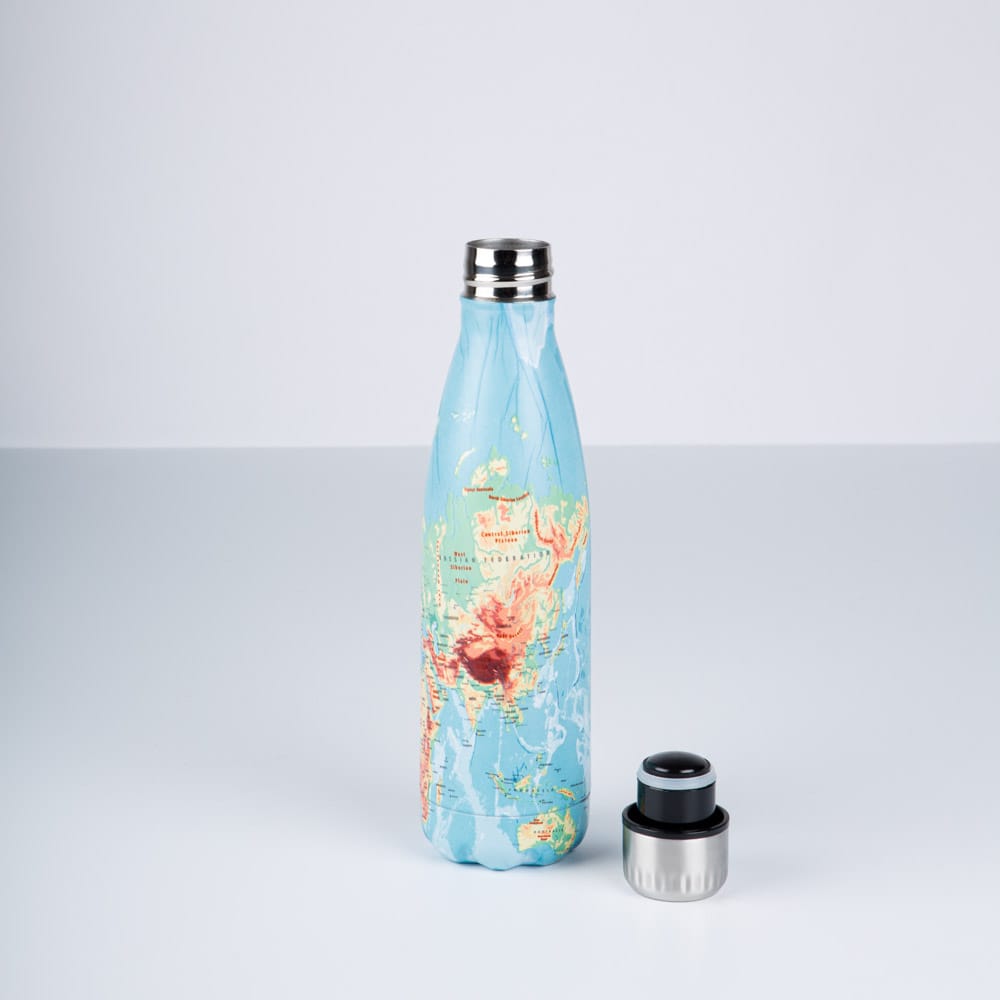 Botella acero inoxidable Mapa 500ml