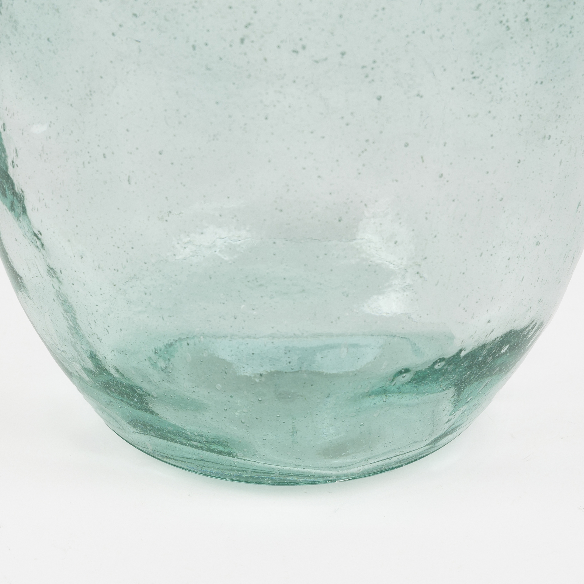 Jarrón de vidrio reciclado Mijas 30cm