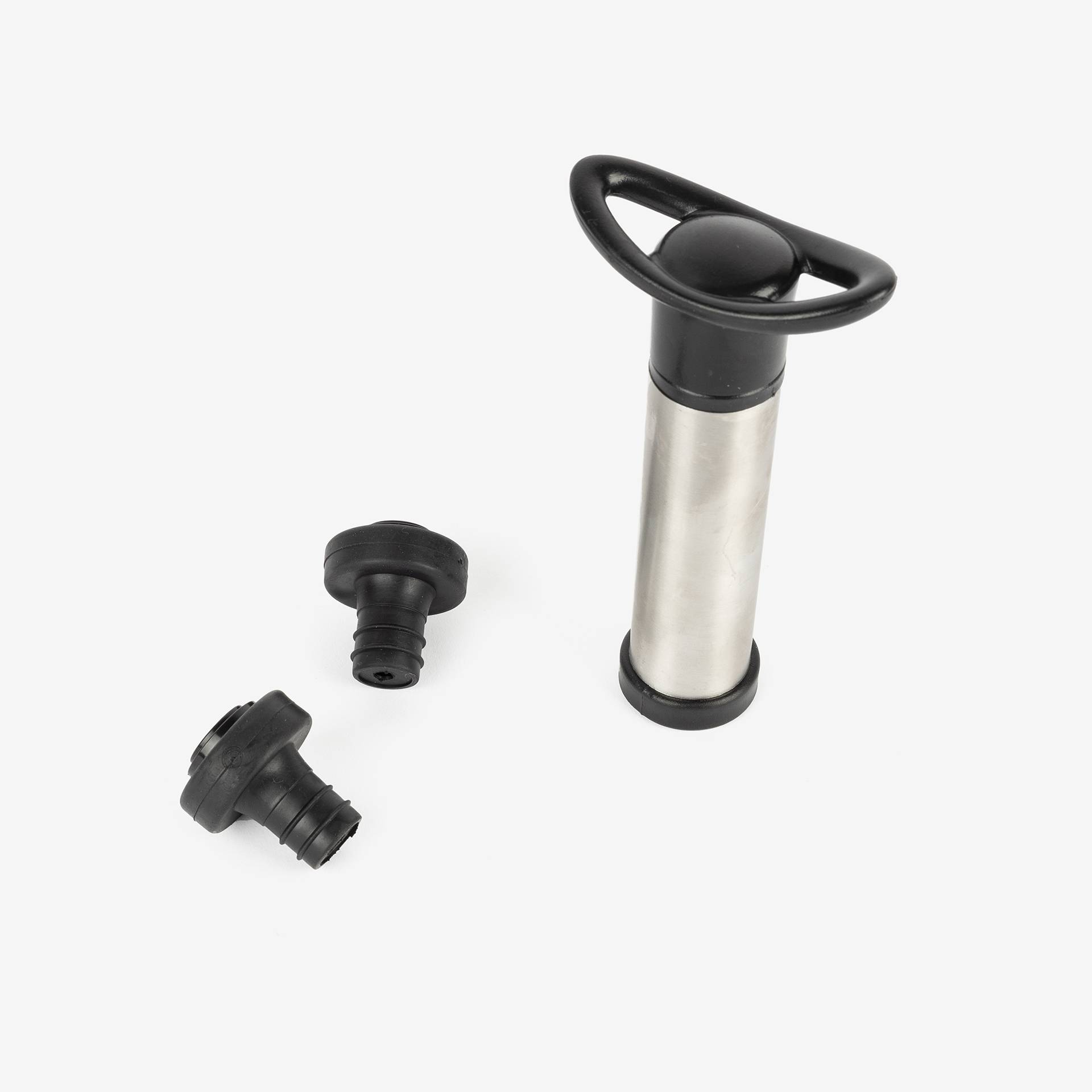 Set de vino 3 piezas acero inoxidable