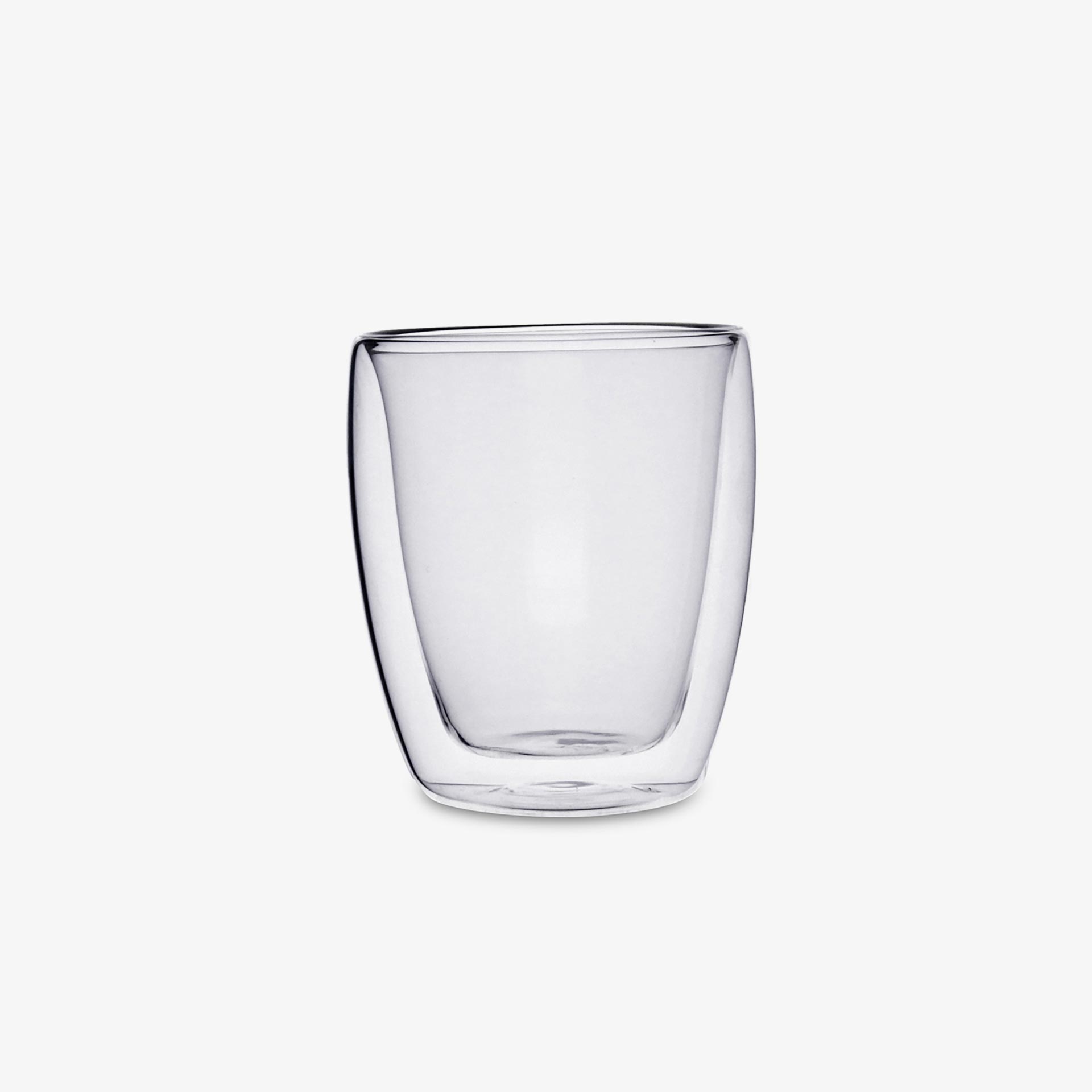 Vaso de doble pared de vidrio Serenia 30cl
