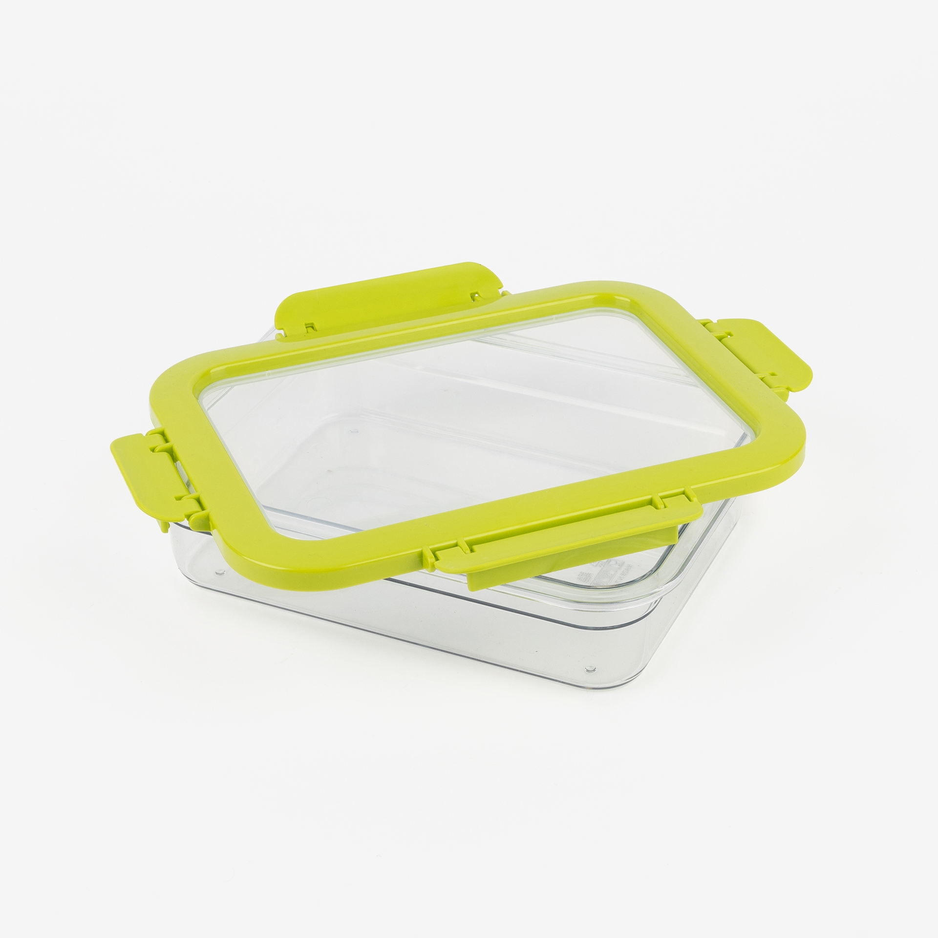 Táper de polipropileno rectangular hermético Samba 23,5x17,5x5,5cm - 1,3L