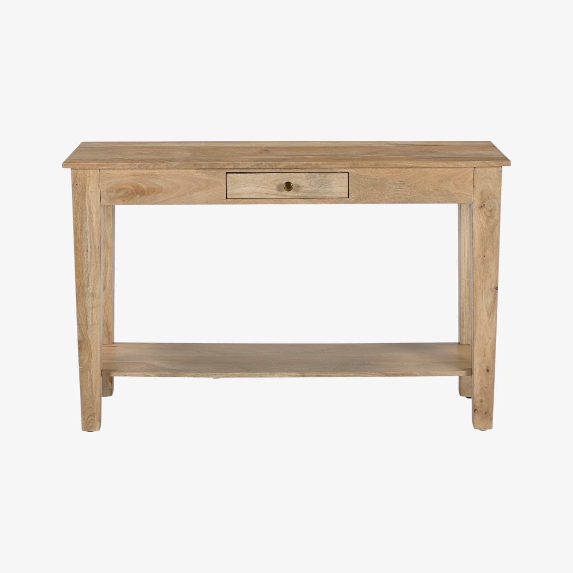 Consola de madera de mango Tallin 120x40x76cm