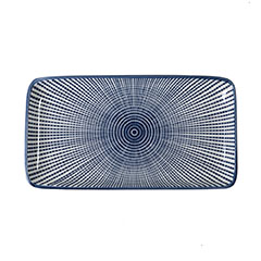 Plato Rectangular Cerámica Japan 20x11cm