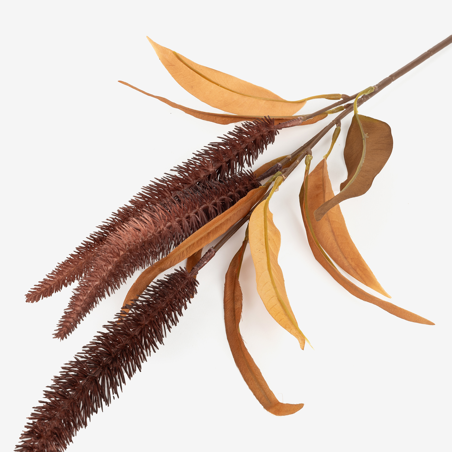 Flor artificial lupinos burdeos 65cm