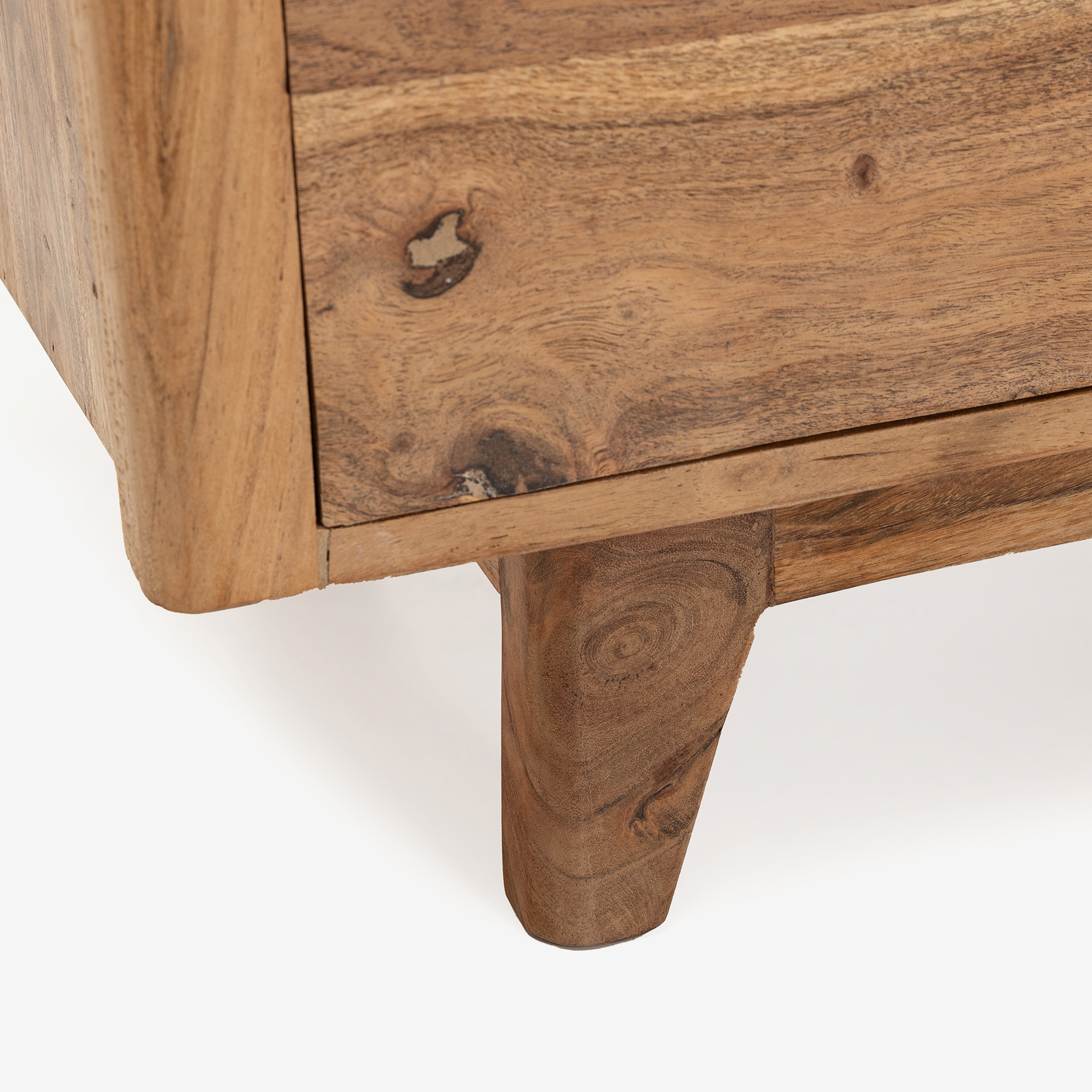 Mueble de TV de madera de acacia Attic 160x40x55cm Clau&Chloe