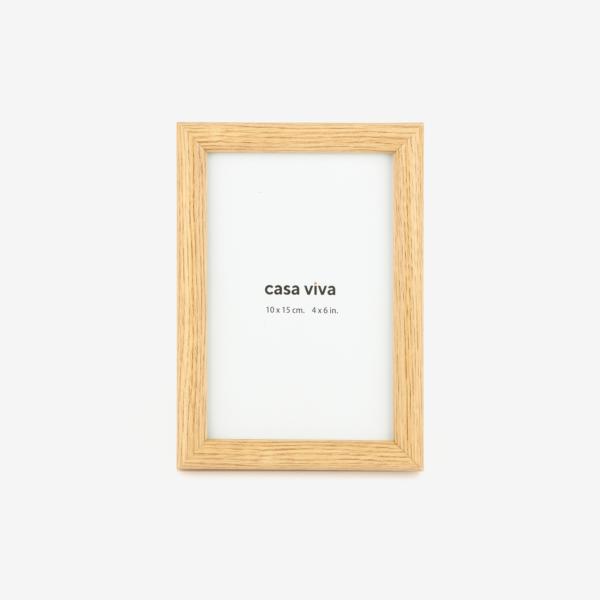 Marco de fotos de madera Lirea 10x15cm