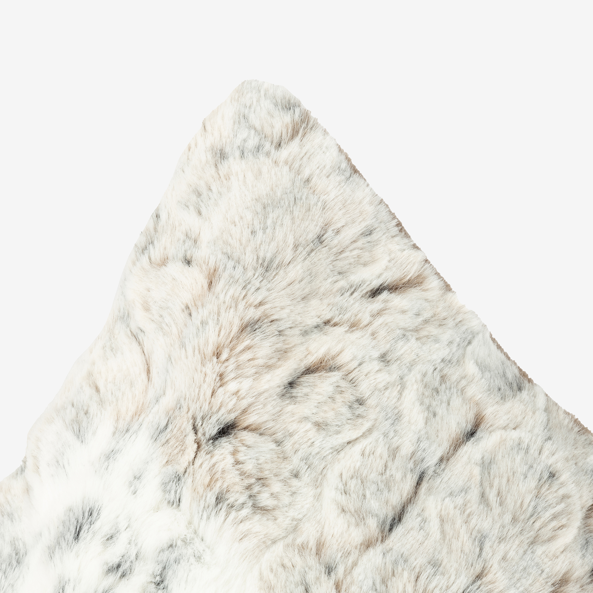 Funda de cojín de poliéster Leopardo de las nieves 45x45cm