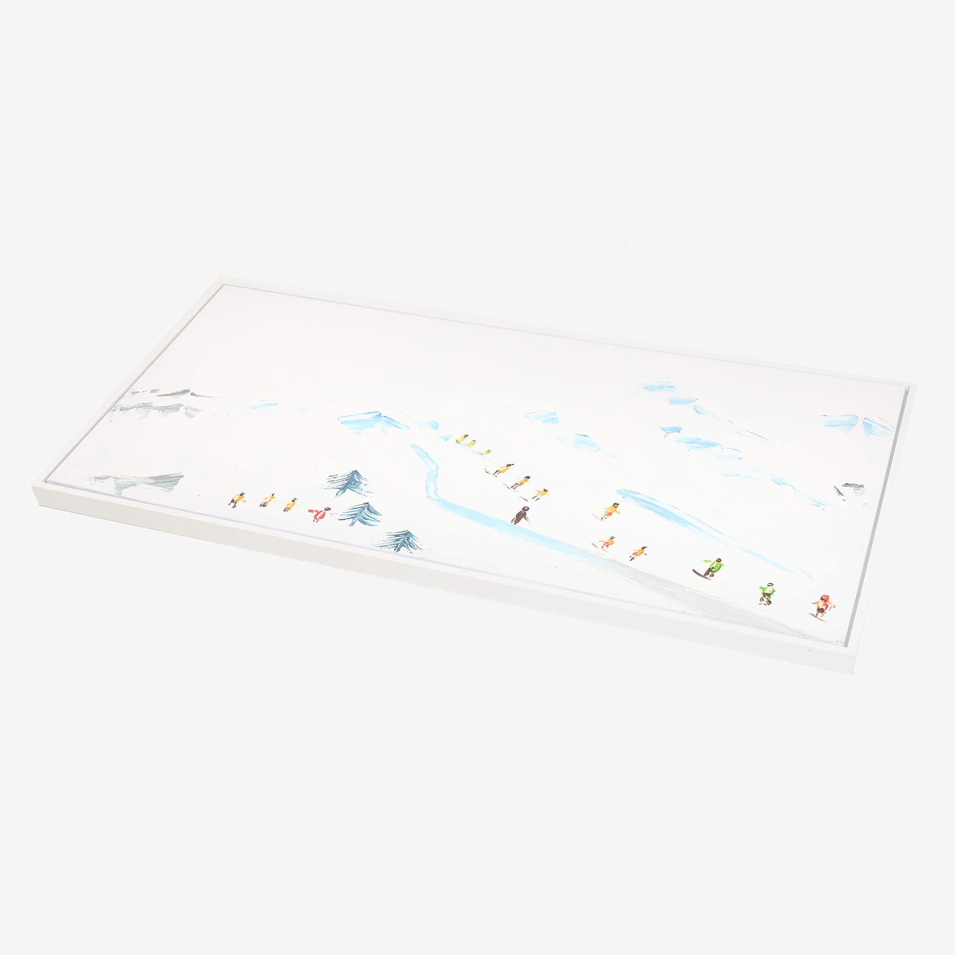 Cuadro con marco y cristal Sky Resort 60x120cm