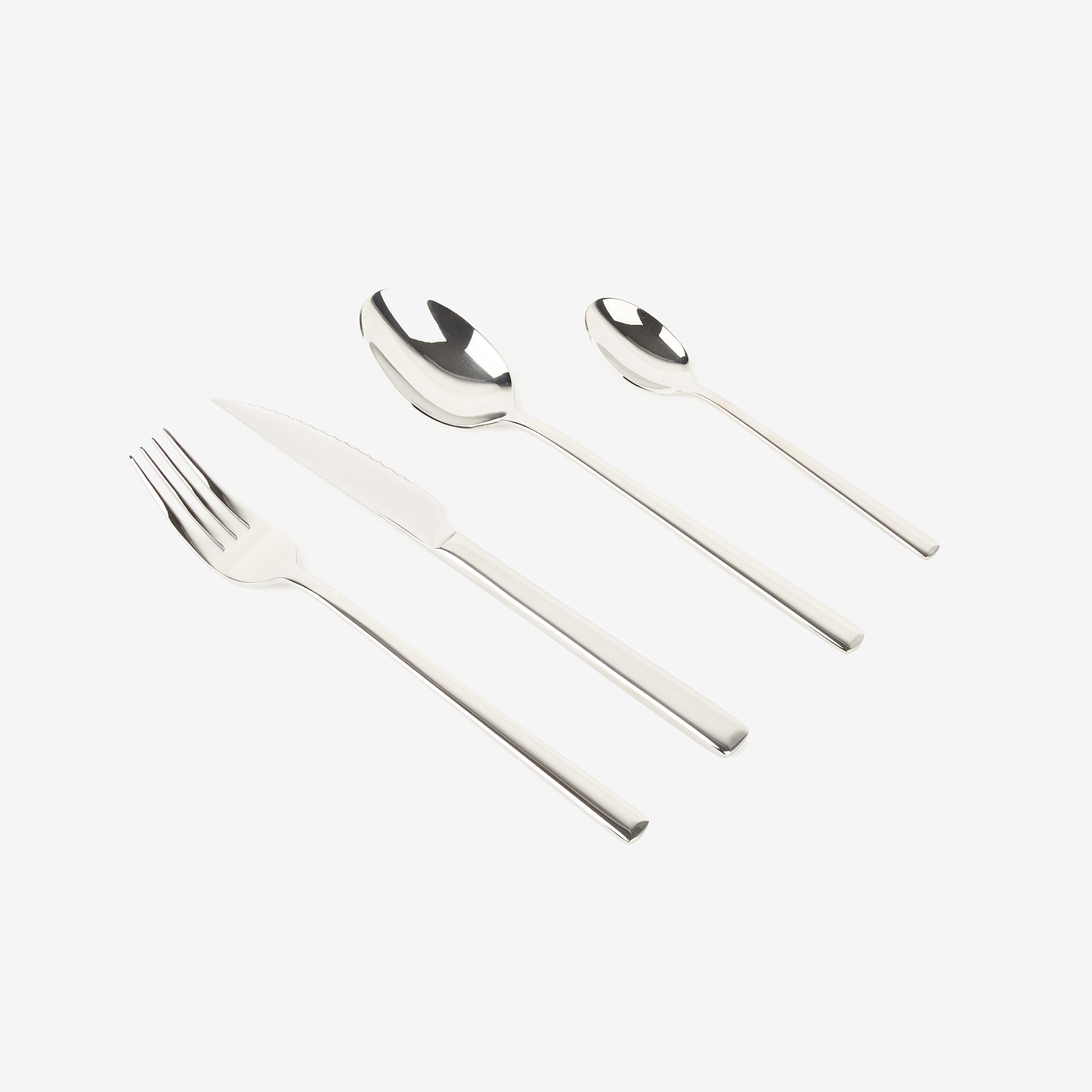 Cubertería de 24 piezas de acero inoxidable Verona - BRA