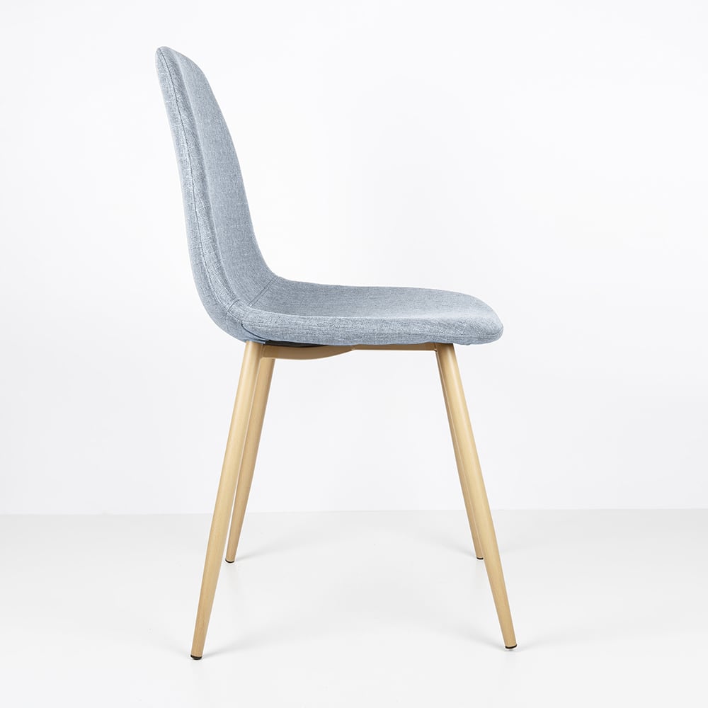 Silla de comedor azul cielo Concept 45x55cm