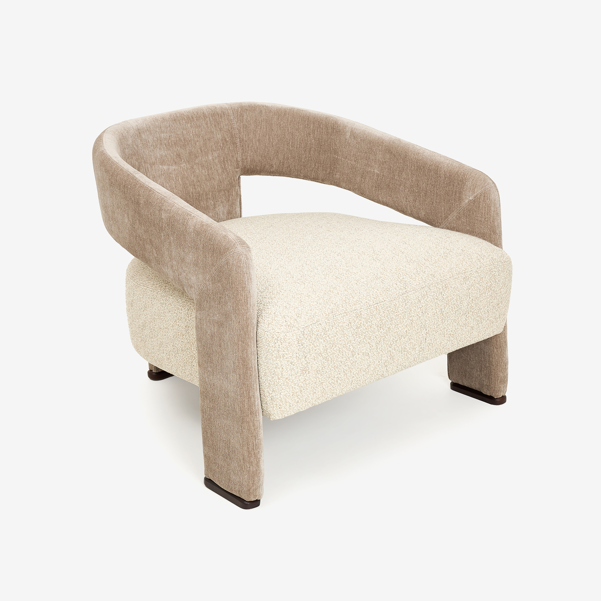 Butaca beige Regina 83x82x69cm Clau&Chloe