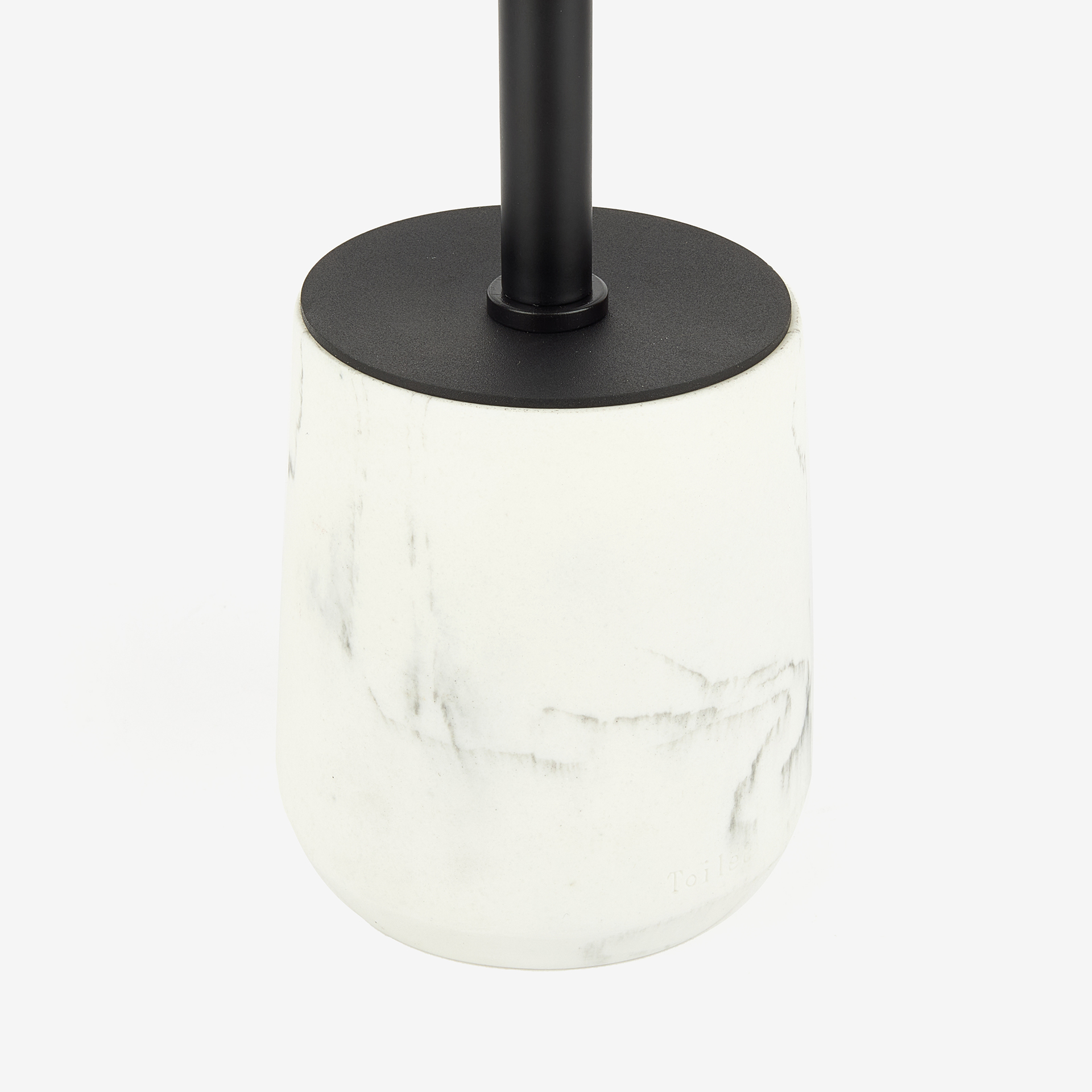 Escobillero efecto m&aacute;rmol Fem &Oslash;10x11cm