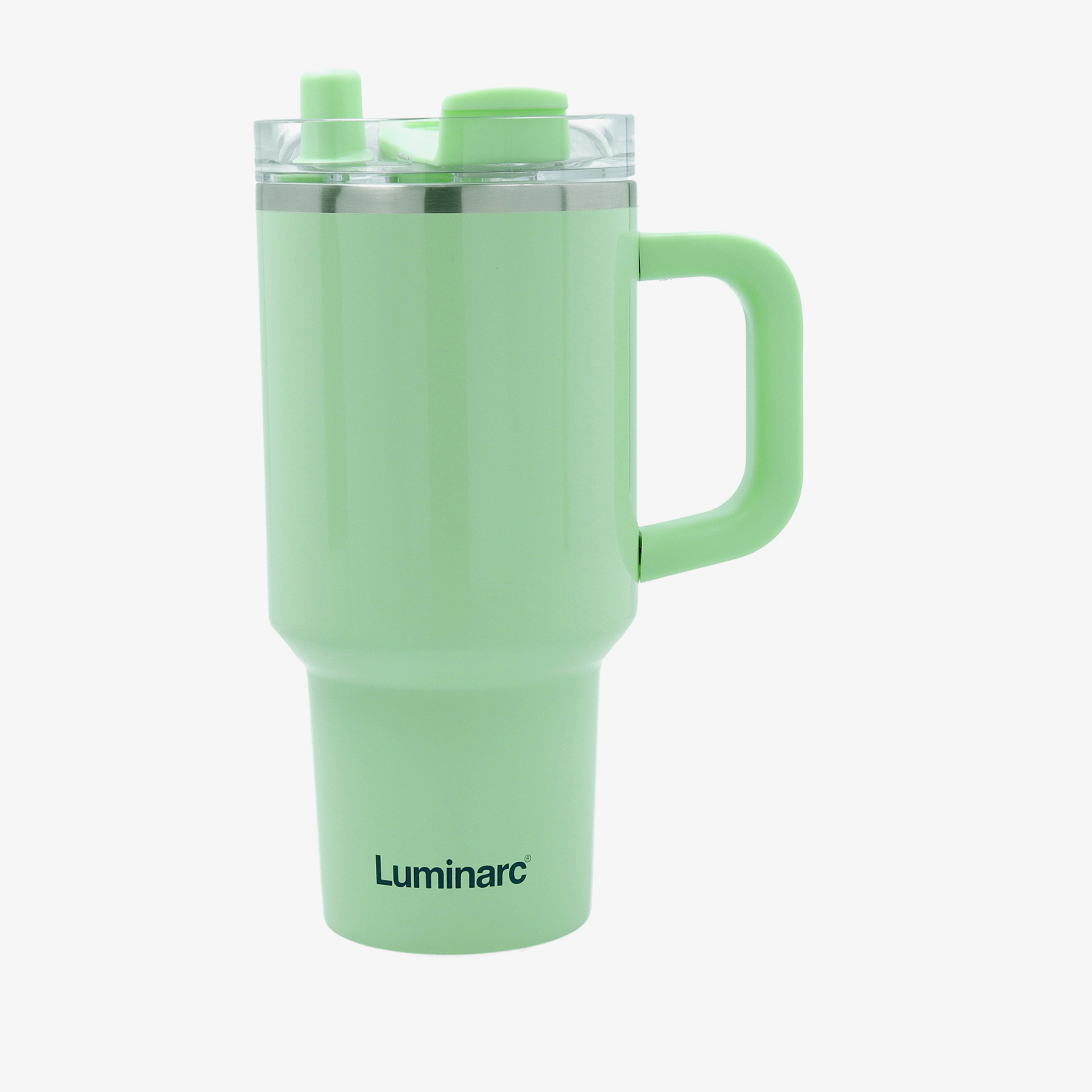 Vaso t&eacute;rmico verde de acero inoxidable Joy 0,90L