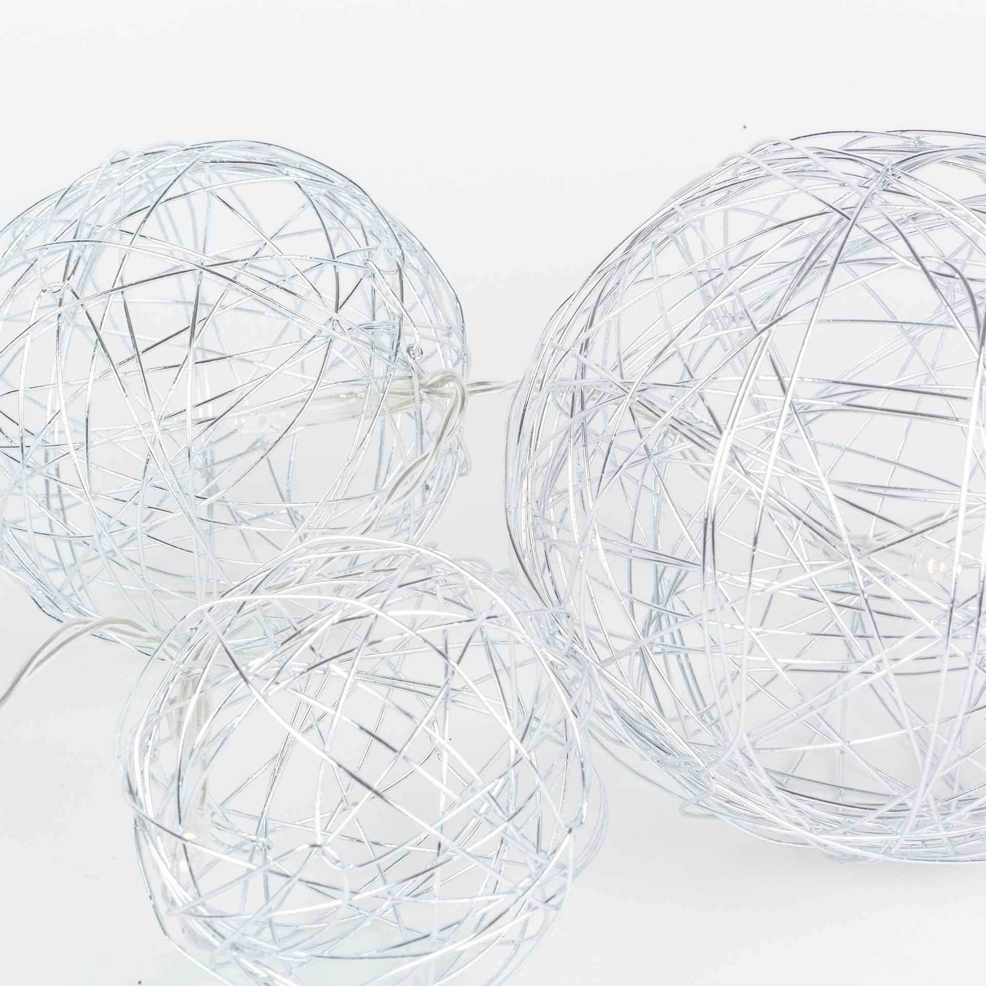 Guirnalda de luces interior 8 LEDs luz c&aacute;lida 90cm