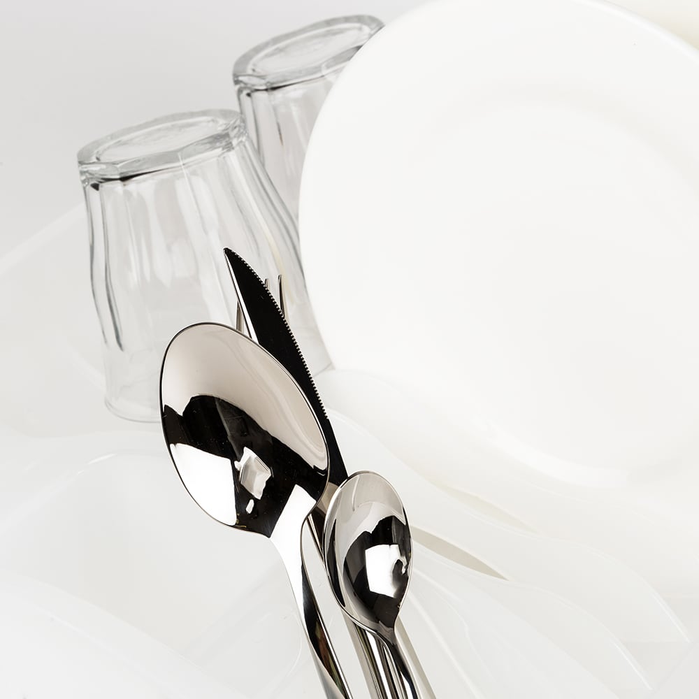 Escurreplatos PP transparente 40x40cm