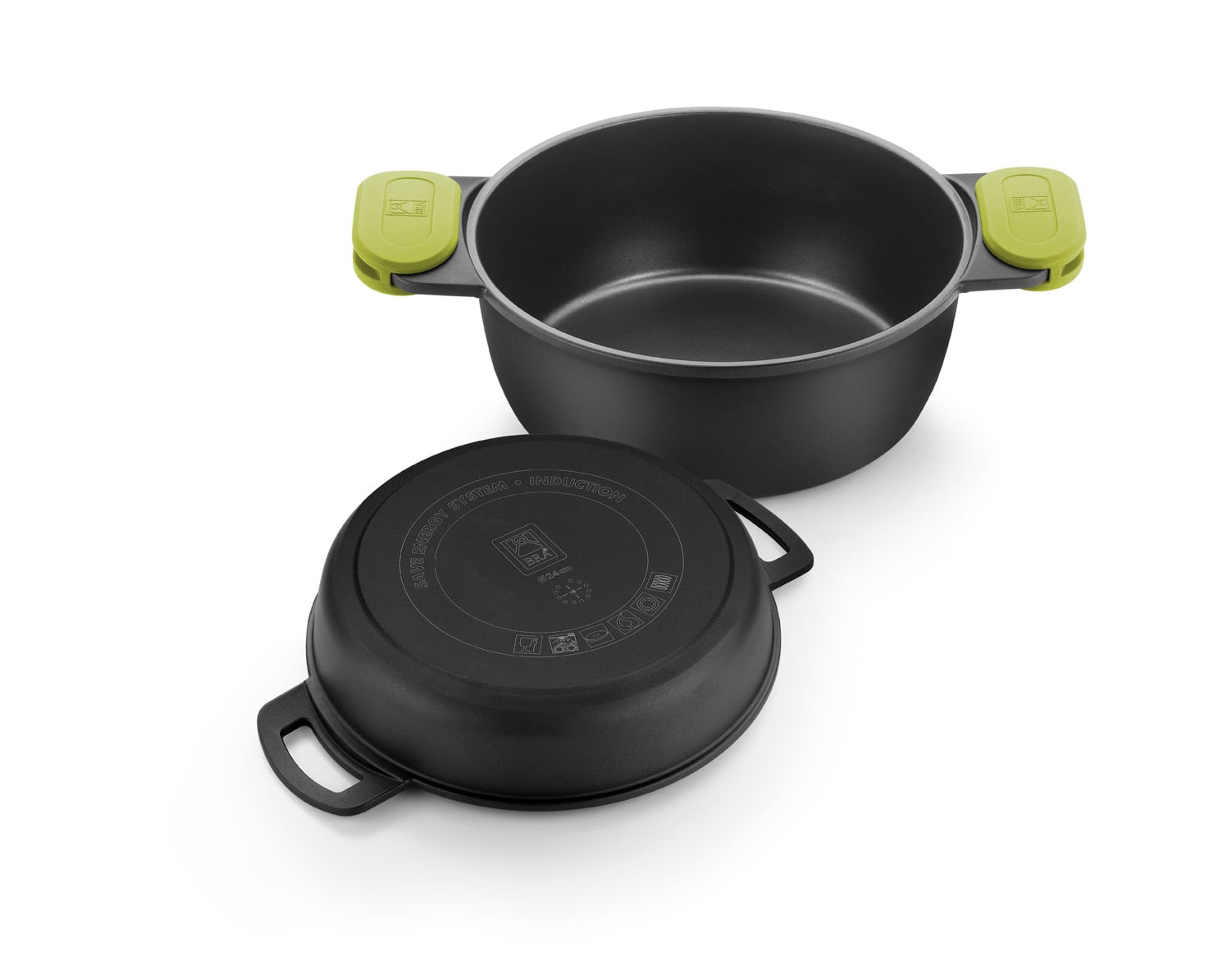 Cacerola baja de aluminio Foodie de Bra &Oslash;24cm