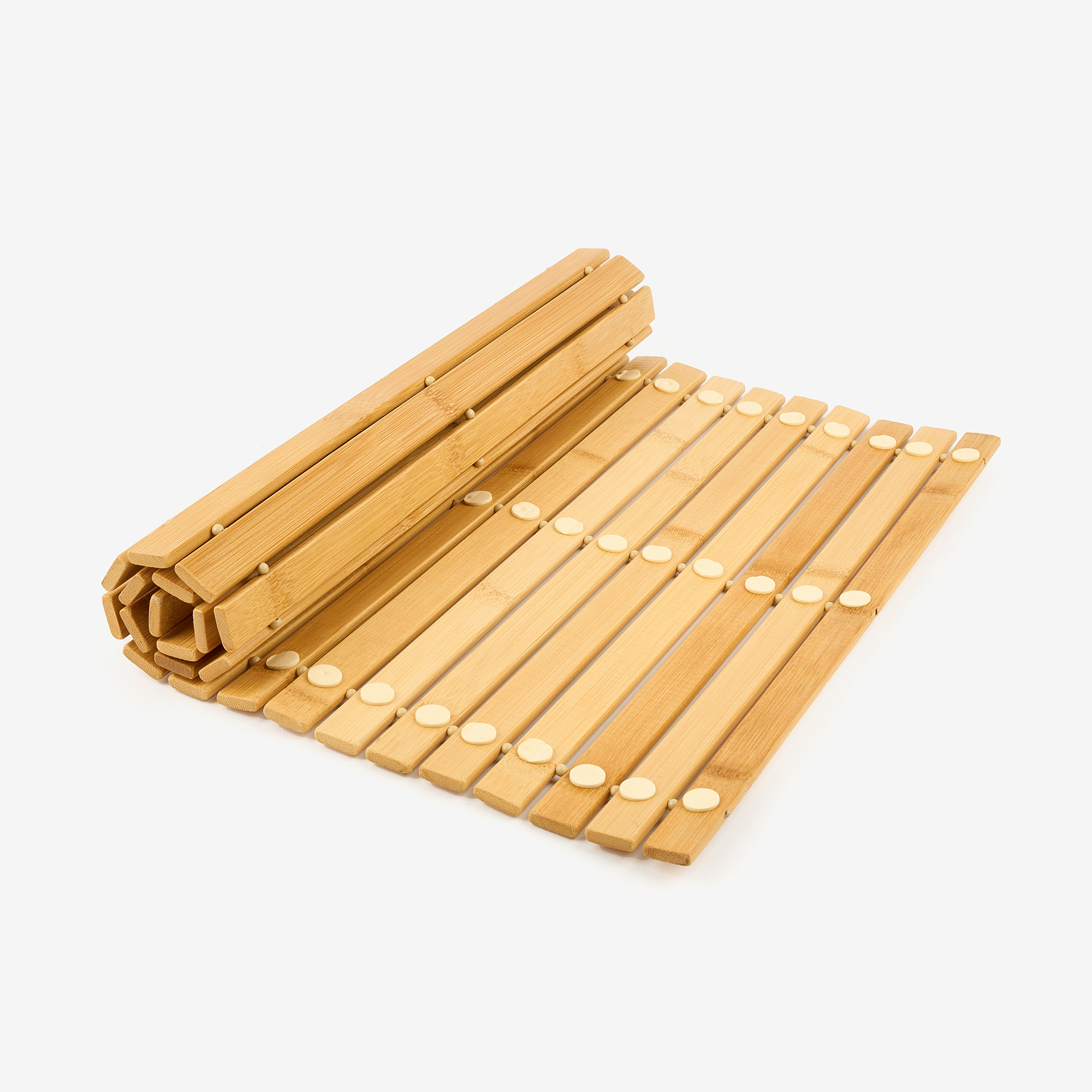 Alfombra de ba&ntilde;o bamb&uacute; 59x40cm