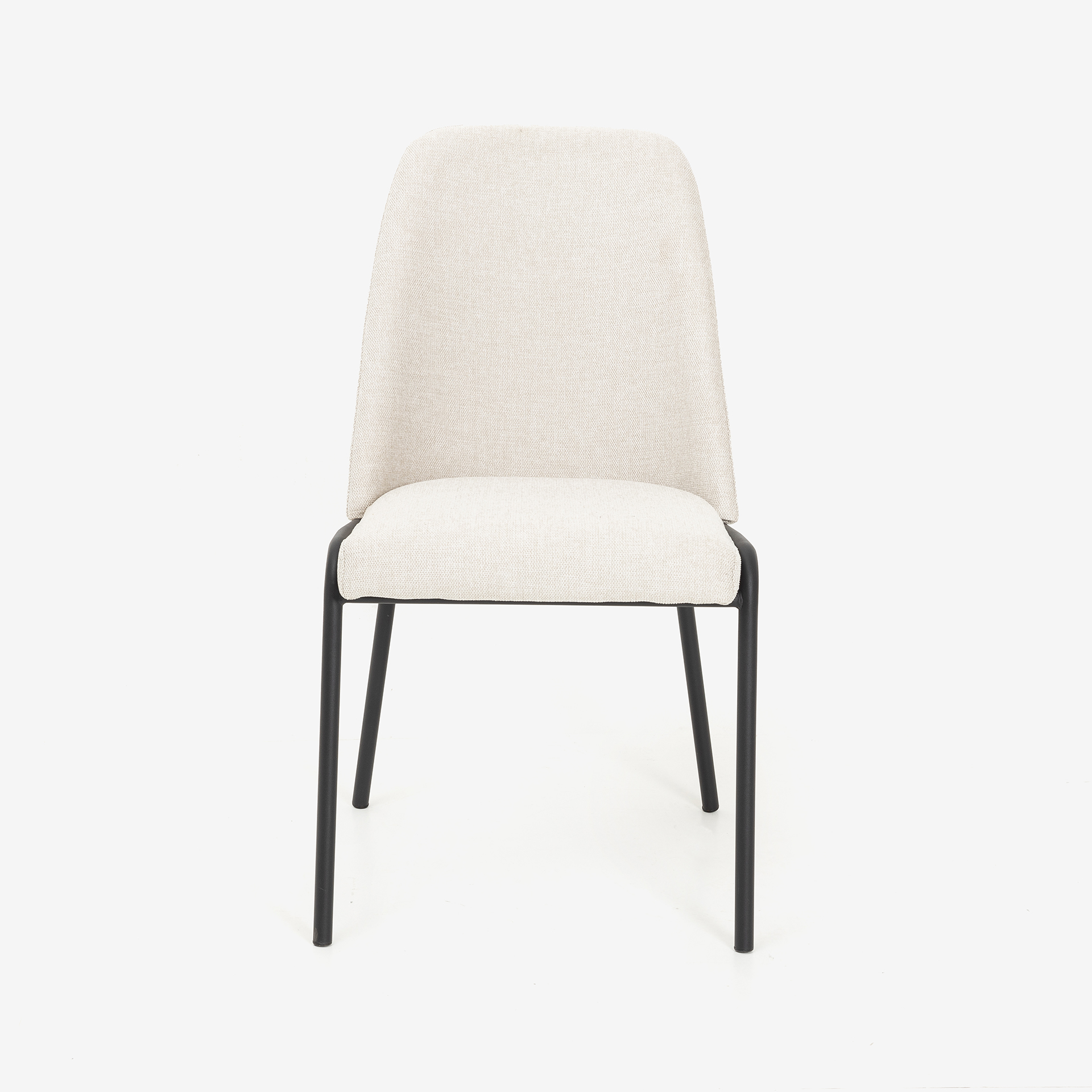 Silla de comedor beige Mina 49x60cm